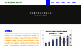 What Imaizheng.com website looked like in 2023 (This year)