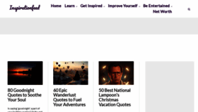 What Inspirationfeed.com website looked like in 2023 (This year)