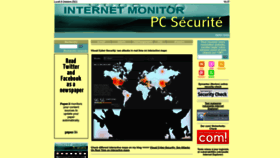 What Internetmonitor.lu website looked like in 2023 (This year)