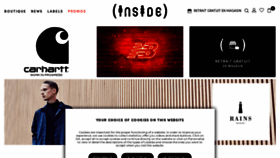 What Inside-urban.com website looked like in 2023 (This year)