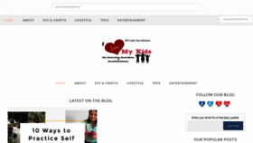 What Ilovemykidsblog.net website looked like in 2023 (This year)