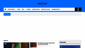 What Info-hardreset.blogspot.com website looked like in 2023 (This year)