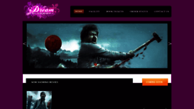 What Idreamcinemas.com website looked like in 2023 (This year)