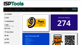 What Isptools.com.br website looked like in 2023 (This year)