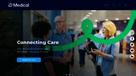 What Id-medical.com website looked like in 2023 (This year)