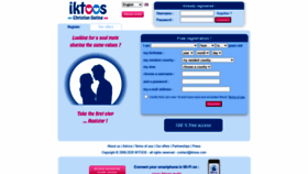 What Iktoos.fr website looked like in 2023 (This year)