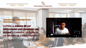 What Inteligenciaopositora.com website looked like in 2023 (This year)