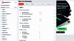 What It.sportplus.live website looked like in 2023 (This year)