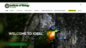What Iobsl.org website looked like in 2023 (This year)