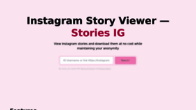 What Instaviewerprivate.com website looked like in 2023 (This year)