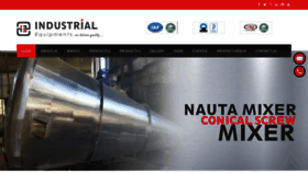 What Industrialequipments.net website looked like in 2023 (This year)
