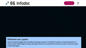 What Infodoc.no website looked like in 2023 (This year)