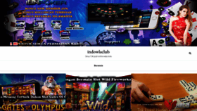 What Indowlaclub.com website looked like in 2023 (This year)
