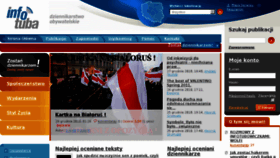 What Infotuba.pl website looked like in 2011 (13 years ago)