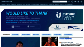 What Investortrust.id website looked like in 2023 (1 year ago)
