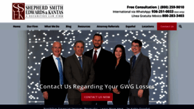 What Investorlawyers.com website looked like in 2023 (This year)