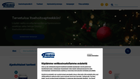 What Itsehoitoapteekki.fi website looked like in 2023 (This year)