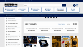 What Indotelecom.net website looked like in 2024 (1 year ago)