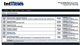 What Inttimes.com website looked like in 2011 (13 years ago)