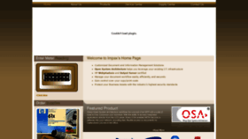 What Impaxinc.com website looks like in 2024 