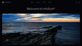 What Infoscot.com website looks like in 2024 
