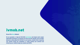 What Ivmob.net website looks like in 2024 