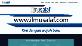 What Ilmusalaf.com website looks like in 2024 