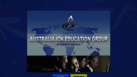 What Icneducation.com.au website looks like in 2024 