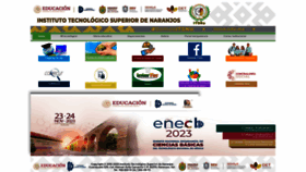 What Itsna.edu.mx website looks like in 2024 