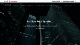 What Imtilak.net website looks like in 2024 