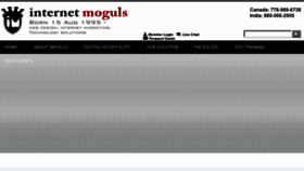 What Internetmoguls.ca website looked like in 2011 (12 years ago)
