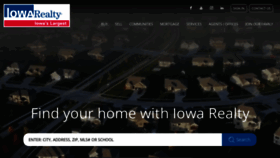 What Iowarealty.com website looks like in 2024 