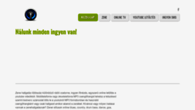 What Ingyen-van.hu website looks like in 2024 