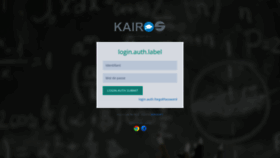 What Iface.kairossuite.com website looks like in 2024 