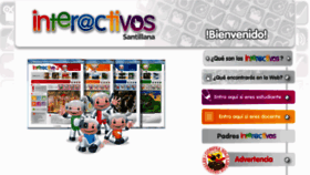 What Interactivosantillana.com.co website looked like in 2011 (12 years ago)