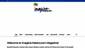 What Imagine-mexico.com website looks like in 2024 