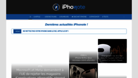 What Iphonote.com website looks like in 2024 