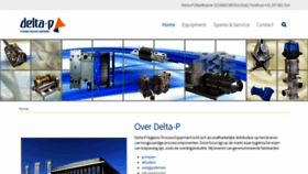 What Info-delta-p.nl website looks like in 2024 