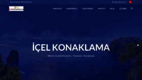 What Icelkonaklama.com website looked like in 2024 (1 year ago)