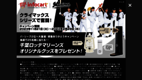 What Infocart.jp website looks like in 2024 