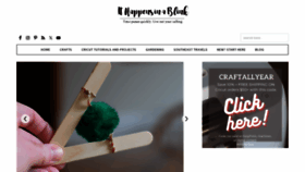 What Ithappensinablink.com website looked like in 2024 (1 year ago)