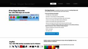 What Ifree-recorder.com website looks like in 2024 