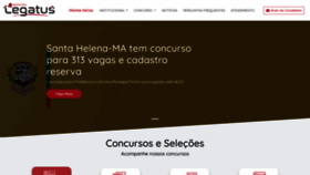What Institutolegatus.com.br website looked like in 2024 (1 year ago)