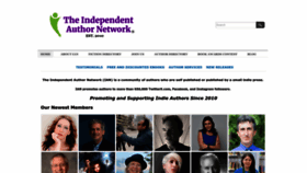 What Independentauthornetwork.com website looks like in 2024 