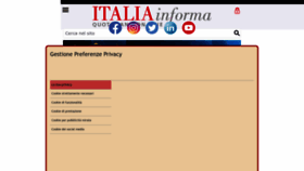 What Italia-informa.com website looks like in 2024 
