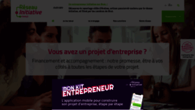 What Initiative-france.fr website looks like in 2024 
