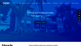 What Inatel.br website looks like in 2024 