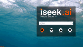What Iseek.com website looks like in 2024 