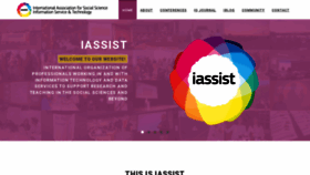 What Iassistdata.org website looks like in 2024 