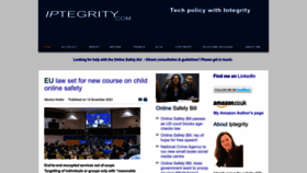 What Iptegrity.com website looks like in 2024 